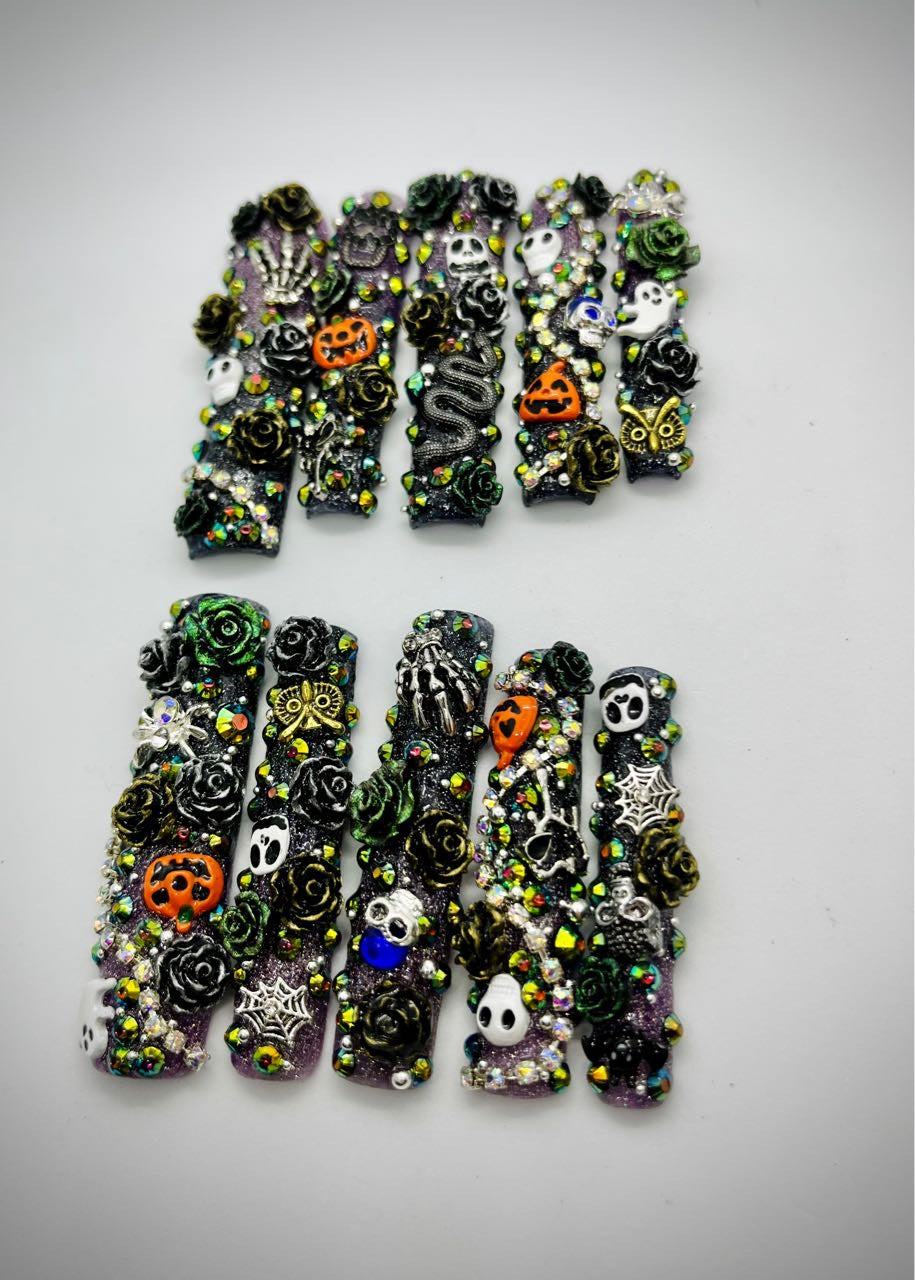 Spooky Junk Nails