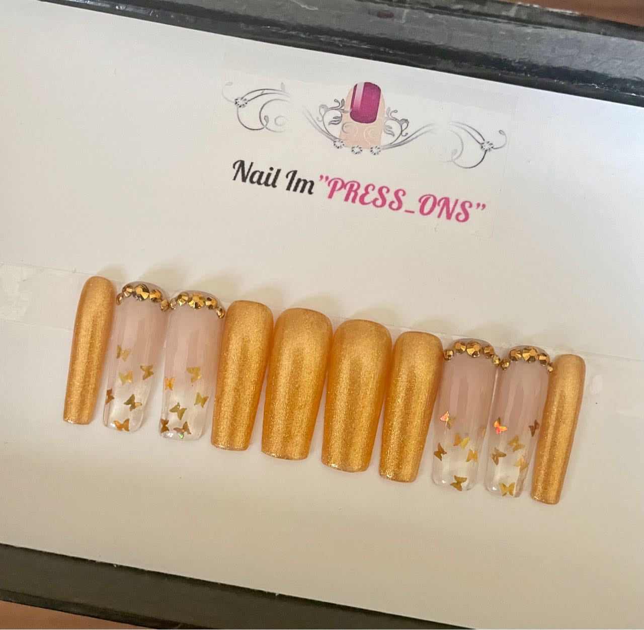 Golden Butterflies