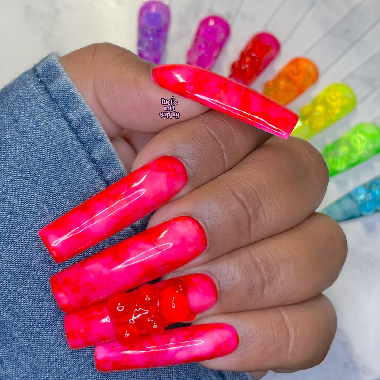 Gummy Bear Nails