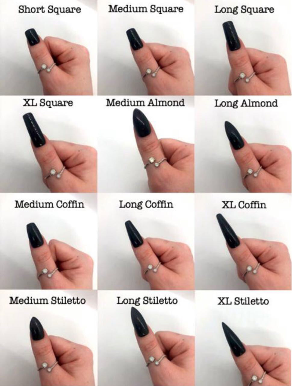 Black & Nude Designer Nails