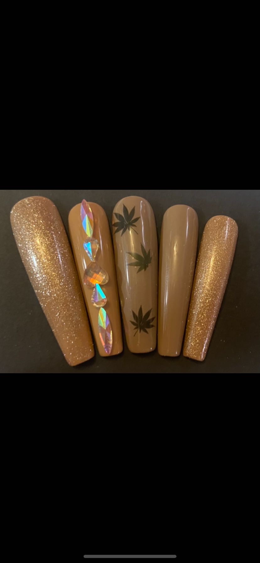 Gold edition 420 nails