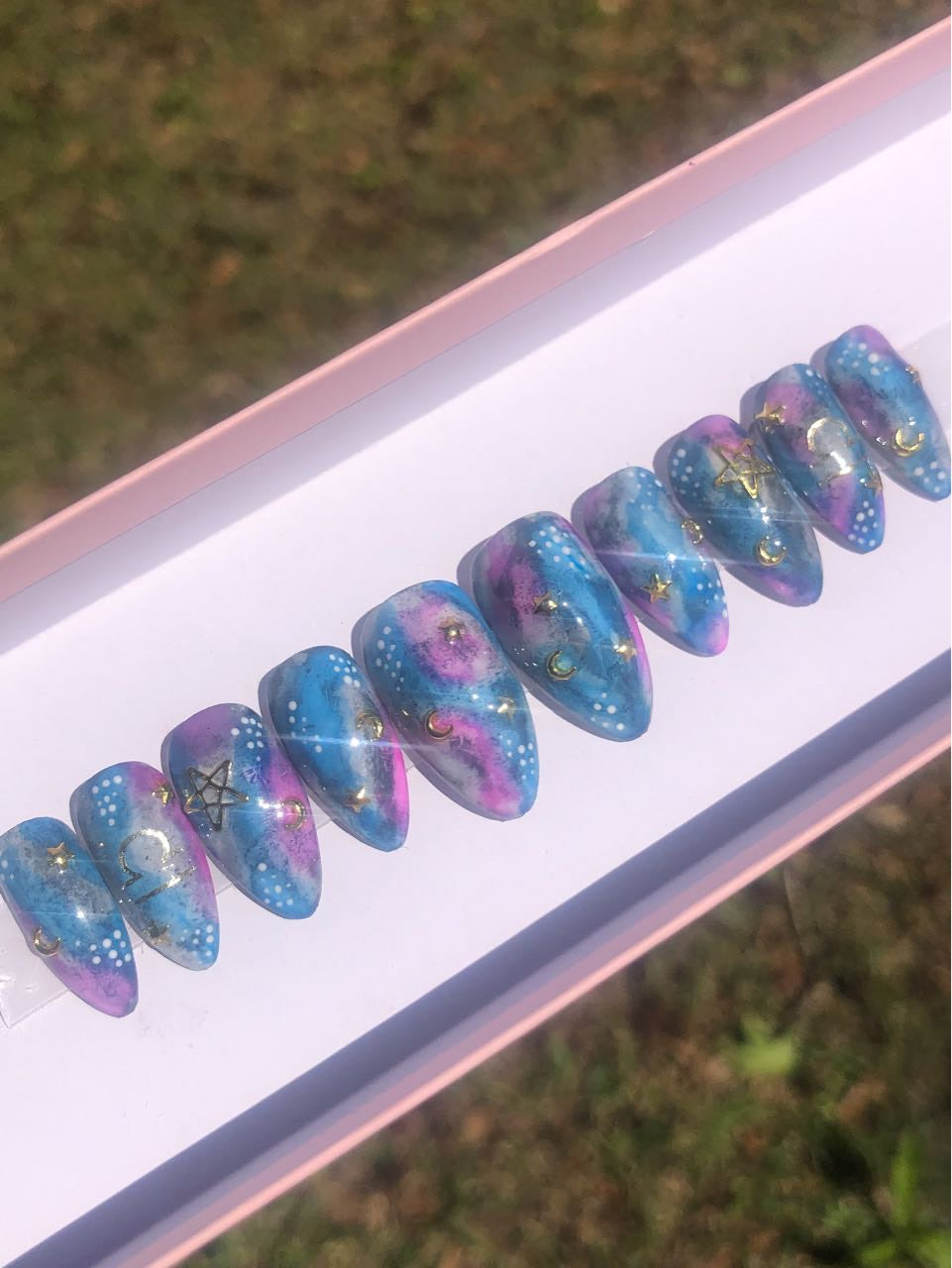 Zodiac Galaxy Star and Moon Set