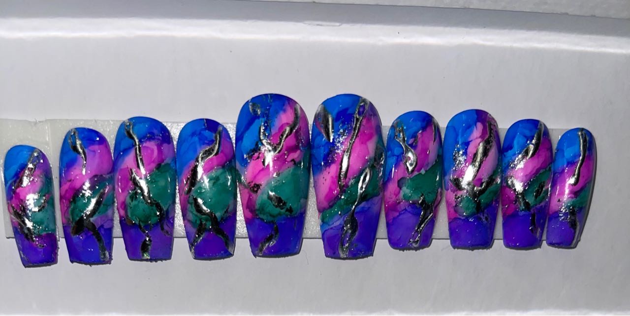 Colorful marble