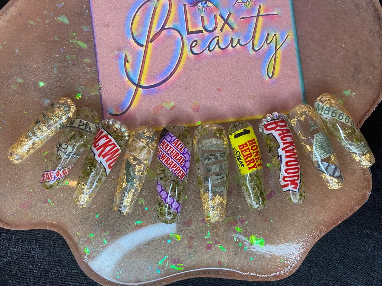 Custom salon quality press on nails