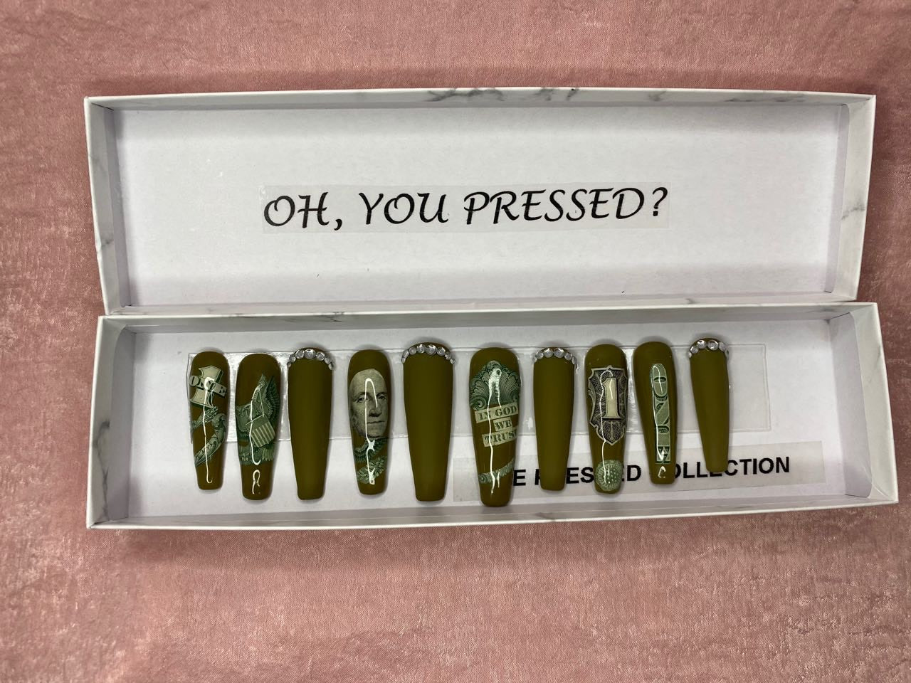 Custom salon quality press on nails