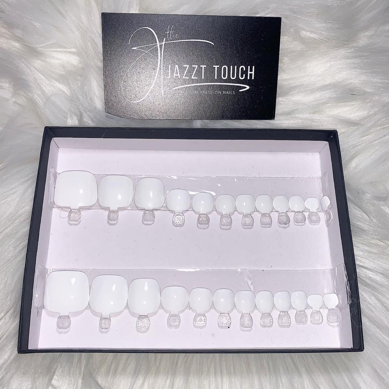 Pearl  Toenail PressOns