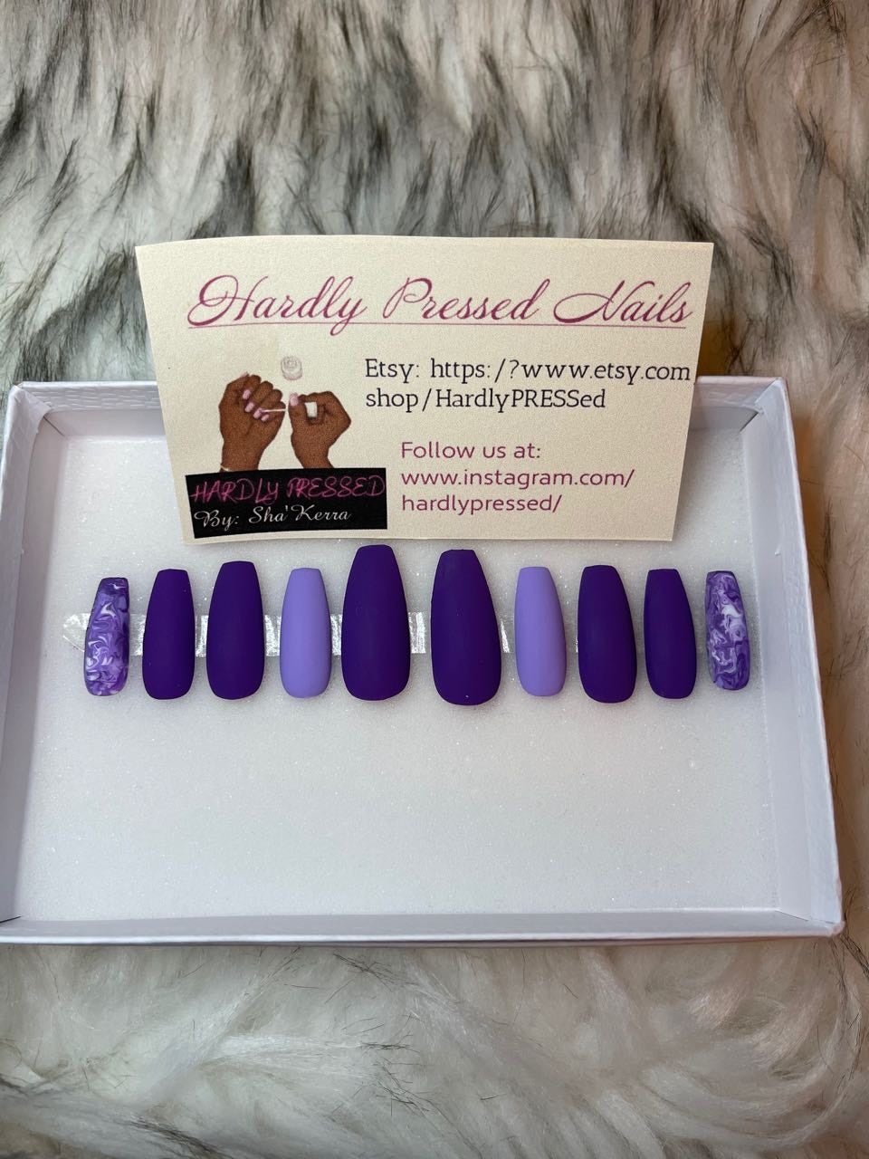 Purple Swirls