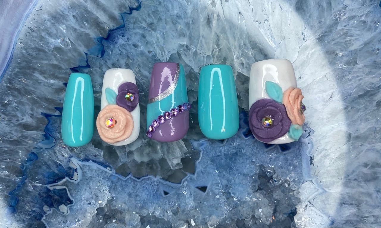 3D Spring Flowers