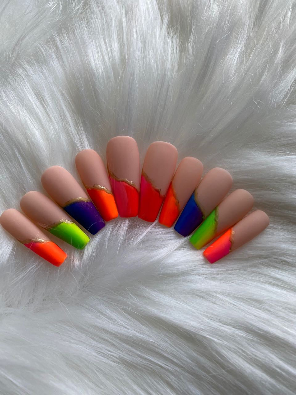 Split Color Ombr