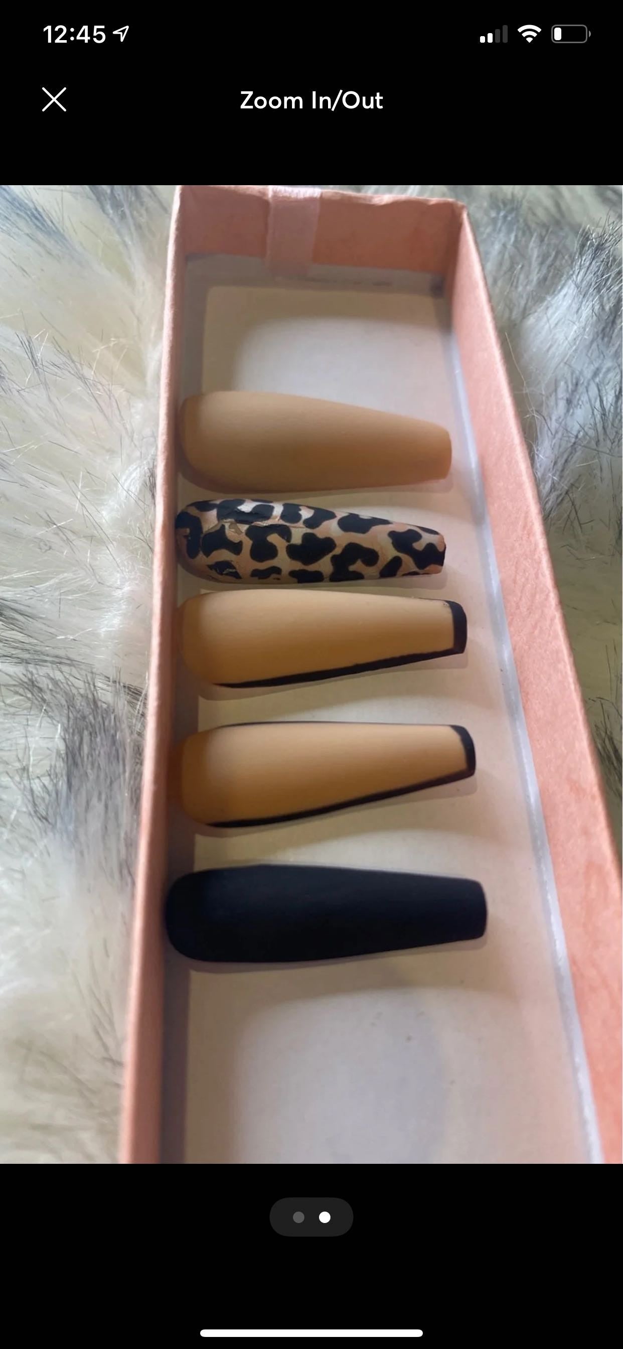 Matte leopard