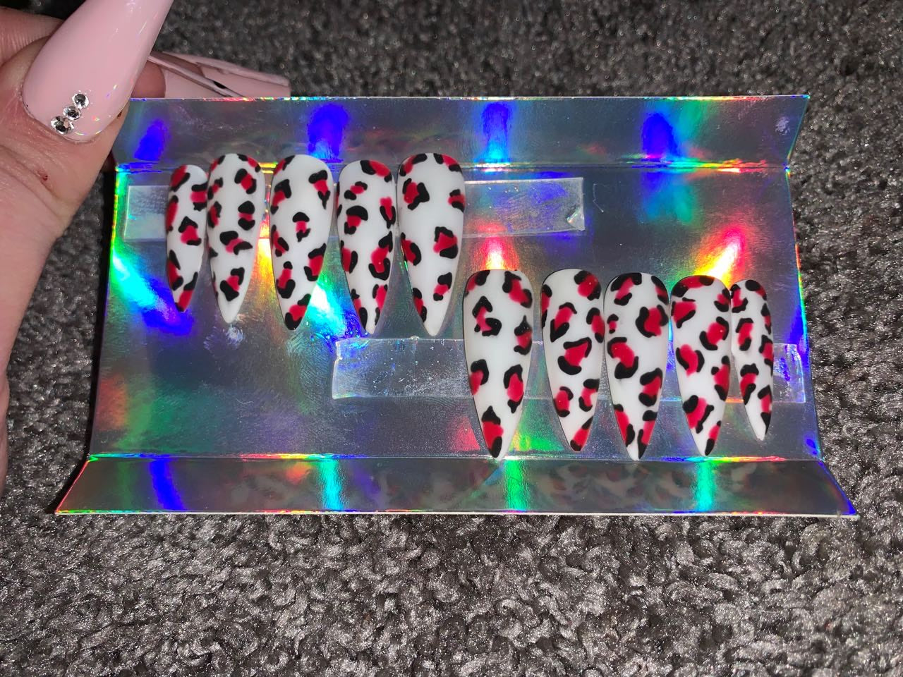 Cheetah press ons